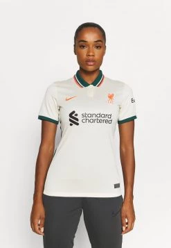 Nike Performance Damen LIVERPOOL FC AWAY - Vereinsmannschaften - Pale Ivory/fossil/bright Crimson