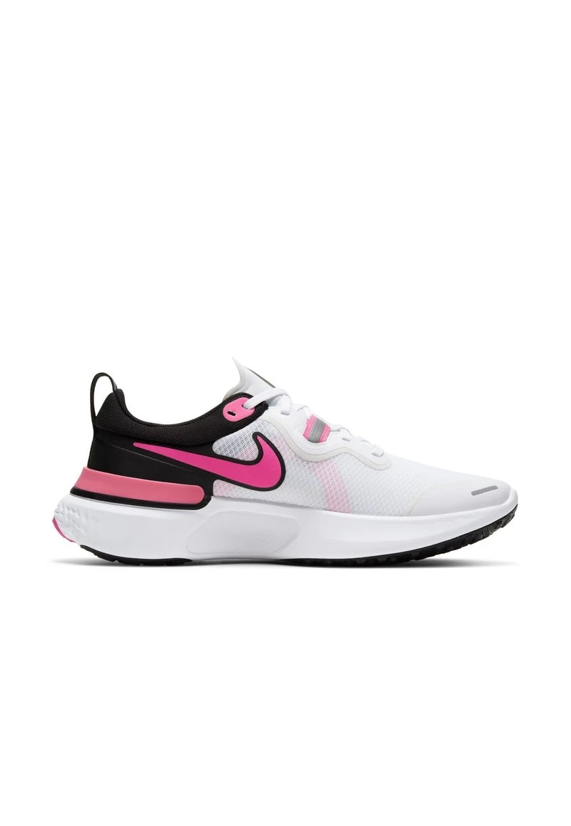 Nike Performance Damen REACT MILER - Laufschuh Neutral - White/black/pink Blast 6 Nike Performance Damen REACT MILER - Laufschuh Neutral - White/black/pink Blast – Bild 6