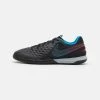 Nike Performance Herren REACT TIEMPO LEGEND 8 PRO IC - Fußballschuh Halle - Black/siren Red/light Photo Blue