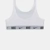 Nike Performance TROPHY - Sport BH - White/black | Unisex