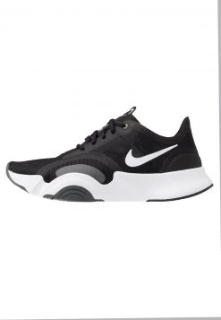 Nike Performance Damen SUPERREP GO - Trainingsschuh - White/black/dark Smoke Grey