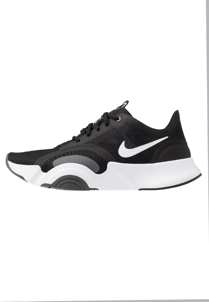 Nike Performance Damen SUPERREP GO - Trainingsschuh - White/black/dark Smoke Grey 1 Nike Performance Damen SUPERREP GO - Trainingsschuh - White/black/dark Smoke Grey