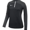 Nike Performance Damen FUSSBALL TEAMSPORT - Langarmshirt - Schwarz/grau/weiss