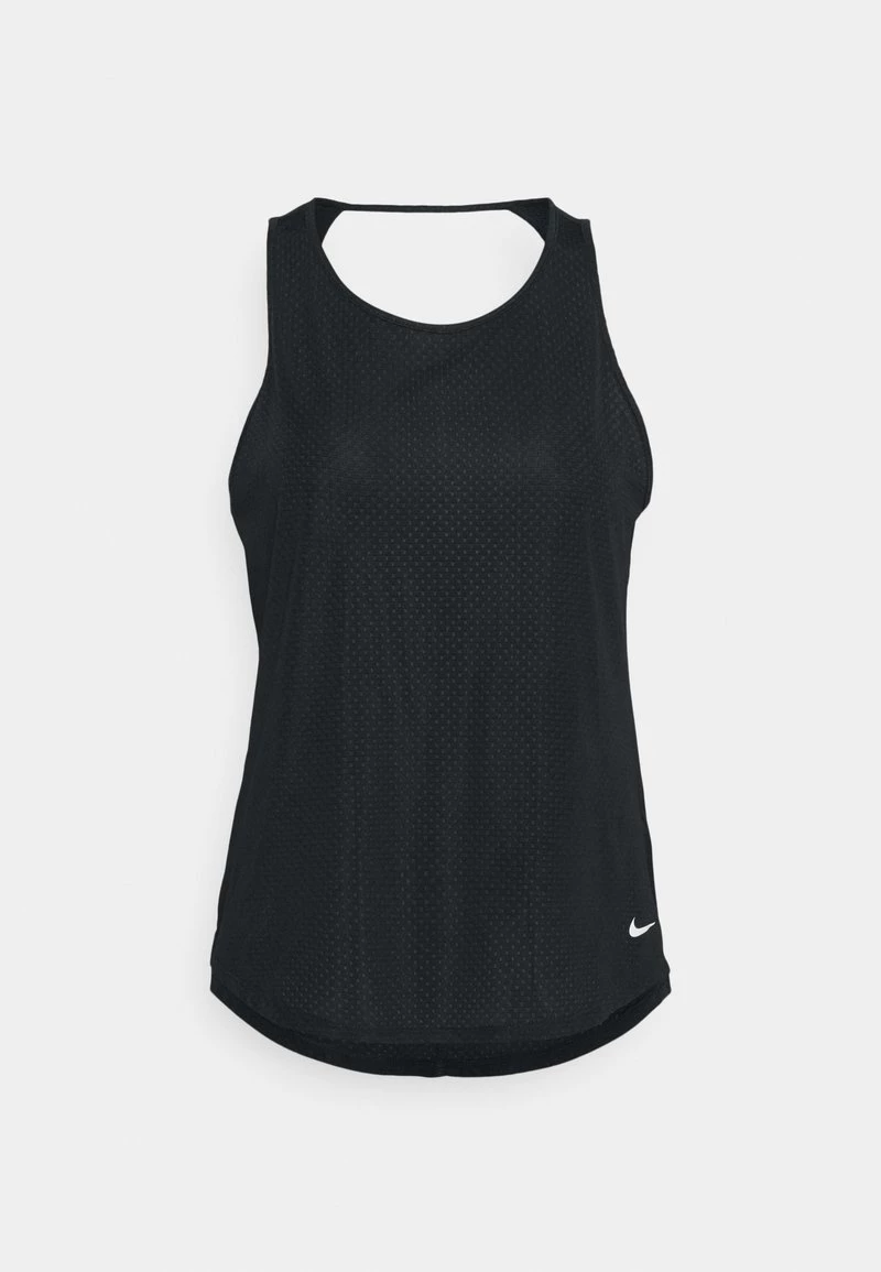 Nike Performance Damen ONE BREATHE TANK - Top - Black/white 6 Nike Performance Damen ONE BREATHE TANK - Top - Black/white – Bild 6