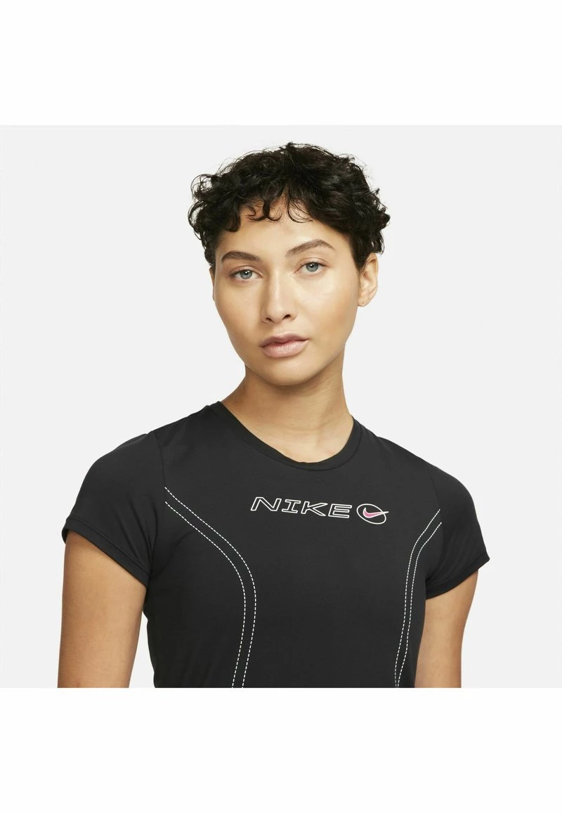Nike Performance Damen SLIM - T-Shirt Print - Black 4 Nike Performance Damen SLIM - T-Shirt Print - Black – Bild 4