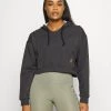Nike Performance Damen Kapuzenpullover - Black Heather