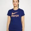 Nike Performance Damen FC BARCELONA CLUB TEE - Vereinsmannschaften - Blue Void