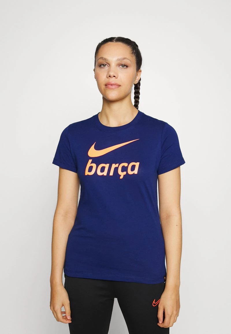 Nike Performance Damen FC BARCELONA CLUB TEE - Vereinsmannschaften - Blue Void 1 Nike Performance Damen FC BARCELONA CLUB TEE - Vereinsmannschaften - Blue Void