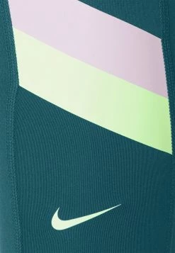 Nike Performance ONE STRIPE 7/8 - Tights - Dark Teal Green/lime Glow | Damen -Angebote Nike Store d3b7ca0c824c4453bf89833d75add0f8