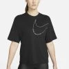 Nike Performance Damen T-Shirt Print - Black