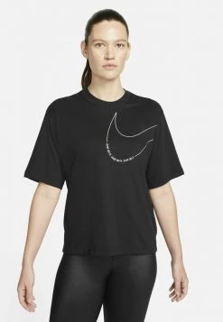 Nike Performance Damen T-Shirt Print - Black