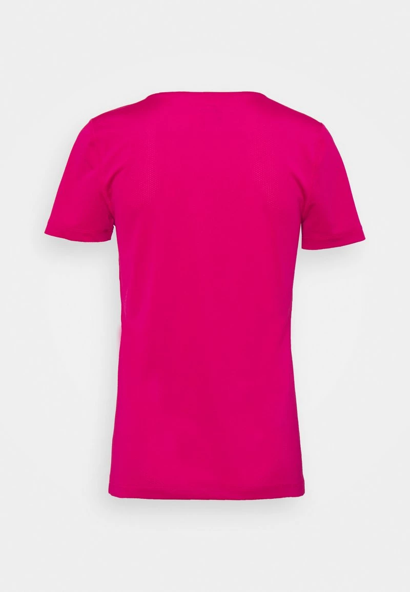Nike Performance Damen ALL OVER - T-Shirt Basic - Fireberry/white 7 Nike Performance Damen ALL OVER - T-Shirt Basic - Fireberry/white – Bild 7