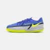 Nike Performance JR PHANTOM GT2 ACADEMY IC UNISEX - Fußballschuh Halle - Sapphire/volt/grey Fog/blue Void