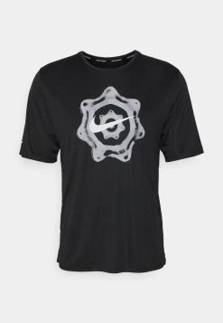 Nike Performance Herren MILER - Sport T-shirt - Black -Angebote Nike Store d530d3e9c90a490381911e6de4264b6c