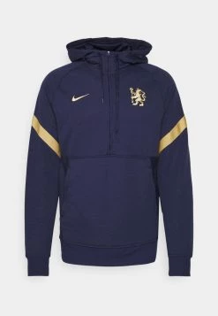 Nike Performance CHELSEA LONDON TRAVEL HOODIE - Langarmshirt - Blackened Blue | Herren -Angebote Nike Store d56c3d074e094f4e85e5b9645046d3be