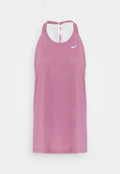 Nike Performance Damen DRY ELASTIKA TANK - Sport T-shirt - Light Mulberry/white -Angebote Nike Store d5aebf4bb17947ee9a23aeca8a516fe0