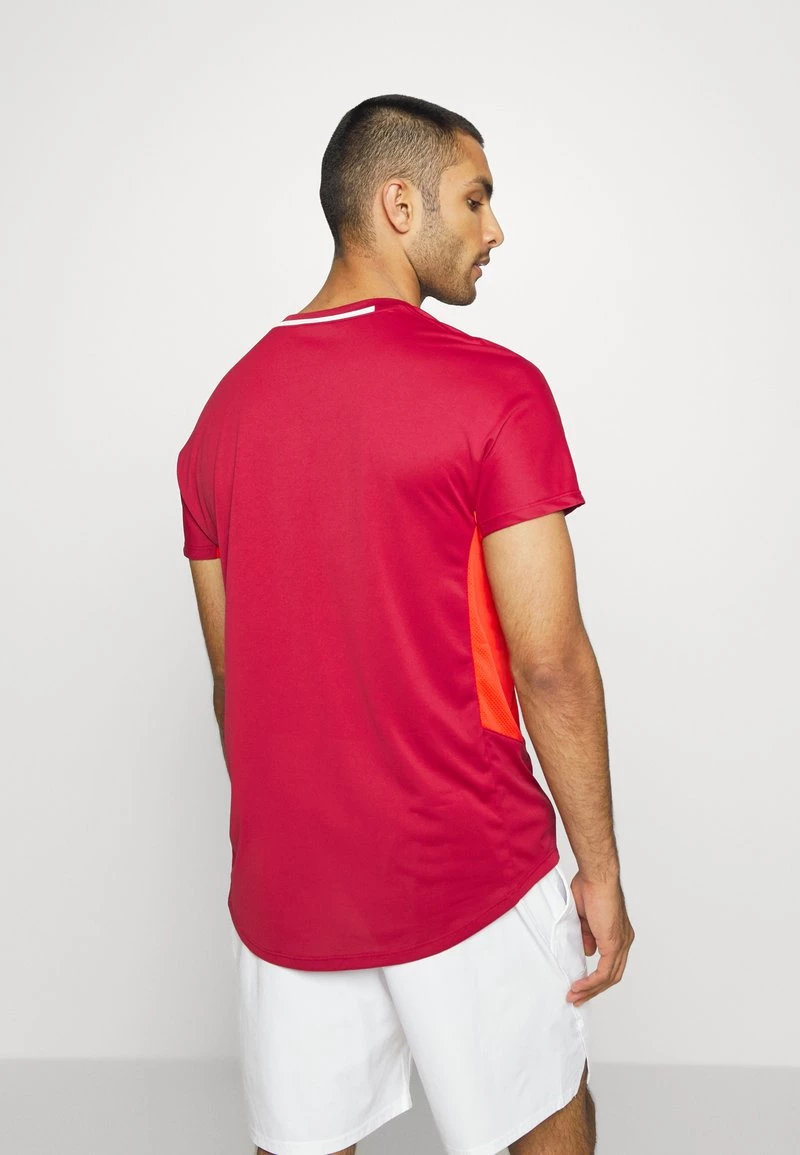 Nike Performance DRY SLAM - T-Shirt Print - Pomegranate/habanero Red/white | Herren 3 Nike Performance DRY SLAM - T-Shirt Print - Pomegranate/habanero Red/white | Herren – Bild 3