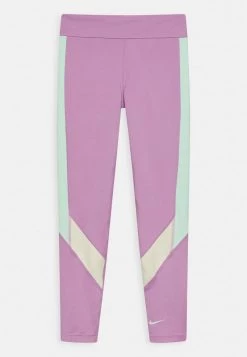 Nike Performance Kinder ONE - Tights - Violet Shock/cashmere/mint Foam/