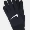 Nike Performance MENS SPHERE RUNNING GLOVES - Fingerhandschuh - Black/black/silver | Herren