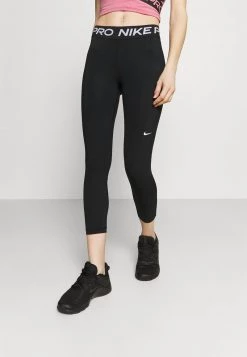 Nike Performance Damen CROP - Tights - Black/white