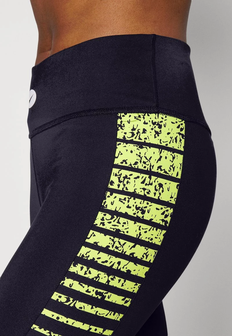 Nike Performance Damen ONE - Tights - Black/atomic Green/white 6 Nike Performance Damen ONE - Tights - Black/atomic Green/white – Bild 6
