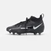 Nike Performance JR PHANTOM GT2 CLUB DF FG/MG UNISEX - Fußballschuh Nocken - Black/metallic Silver/dark Grey