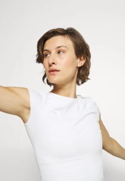 Nike Performance Damen THE YOGA LUXE - T-Shirt Basic - Sail/white -Angebote Nike Store d8c3552811434e5cb07f399e0cea7a3e