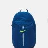 Nike Performance ACADEMY TEAM UNISEX - Tagesrucksack - Dark Marina Blue/blackened Blue/volt