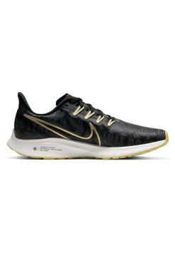 Nike Performance Damen AIR ZOOM PEGASUS - Laufschuh Neutral - Dark Smoke Grey/black/infinite Gold -Angebote Nike Store d964642b4f7343429e3966b090e1c7a5