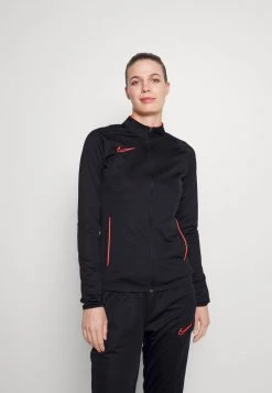 Nike Performance Damen ACADEMY TRACKSUIT - Trainingsanzug - Black/bright Crimson