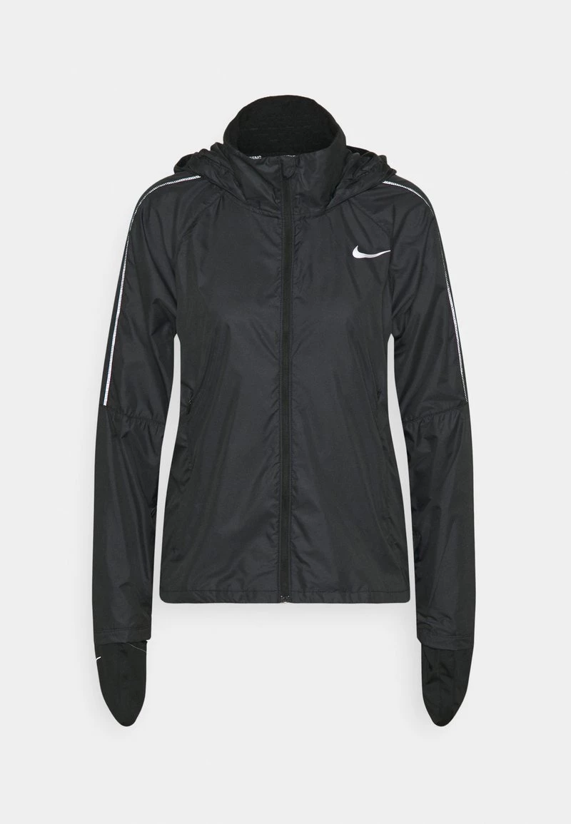 Nike Performance NIKE SHIELD DAMEN LAUFJACKE - Regenjacke / Wasserabweisende Jacke - Black 7 Nike Performance NIKE SHIELD DAMEN LAUFJACKE - Regenjacke / Wasserabweisende Jacke - Black – Bild 7