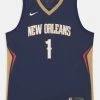 Nike Performance NBA ZION WILLIAMSON NEW ORLEANS PELICANS ICON SWINGMAN UNISEX - Vereinsmannschaften - College Navy