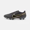 Nike Performance Unisex TIEMPO LEGEND 9 ACADEMY FG/MG - Fußballschuh Nocken - Black/anthracite/metallic Gold
