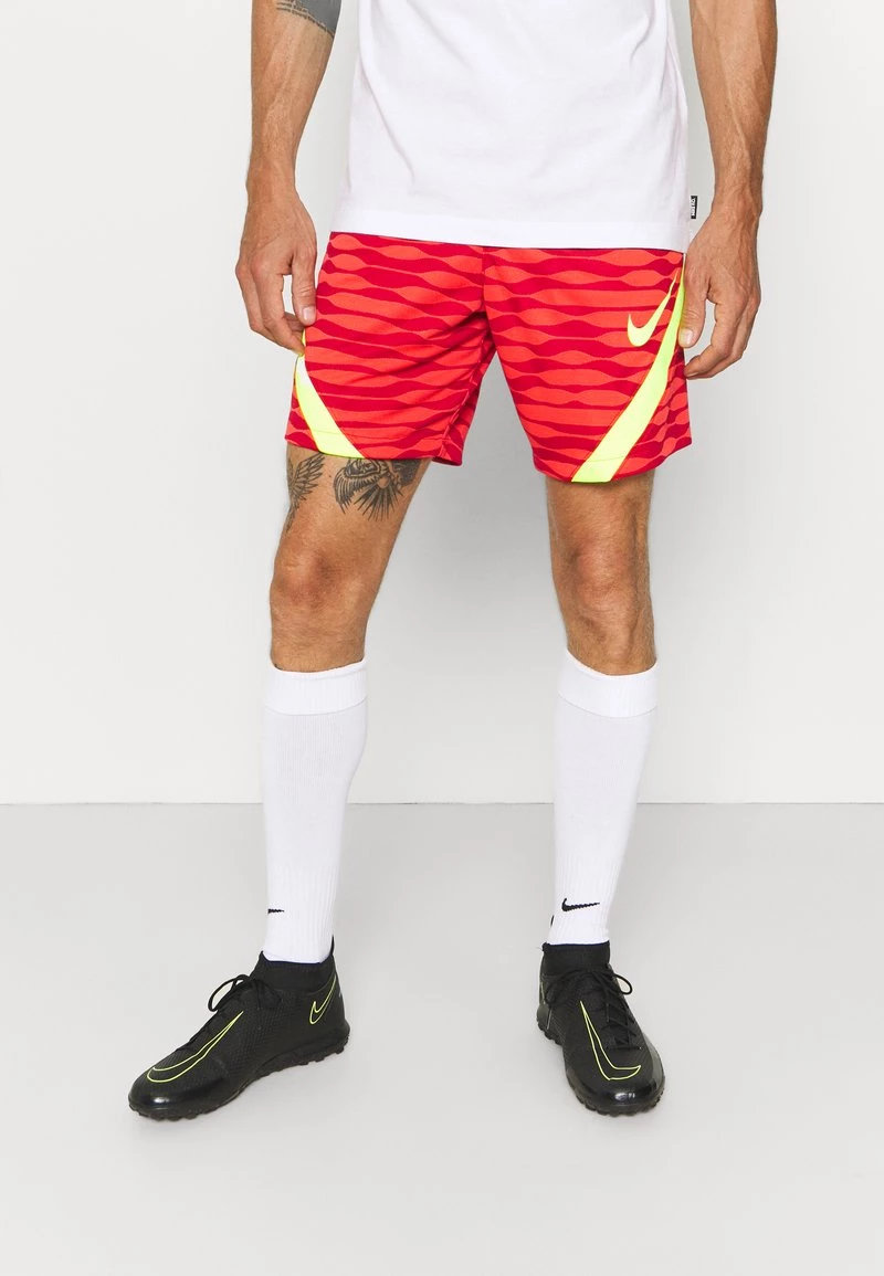 Nike Performance Herren STRIKE SHORT - Kurze Sporthose - Gym Red/bright Crimson/volt 1 Nike Performance Herren STRIKE SHORT - Kurze Sporthose - Gym Red/bright Crimson/volt