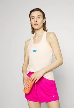 Nike Performance Damen ONE LUXE TANK - Top - Atmosphere/rush Orange/laser Blue -Angebote Nike Store da81797cd62f43d59e5f98a101f6557c