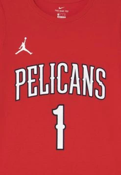 Nike Performance Kinder NBA NEW ORLEANS PELICANS WILLIAMSON ZION BOYS STATEMENT TEE - Vereinsmannschaften - University Red -Angebote Nike Store da8562d0856b46e49b1ef280340fc60e