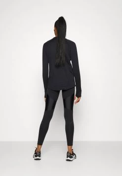 Nike Performance Damen RUN EPIC LUX - Tights - Black/atomic Orange -Angebote Nike Store dabbda5daf224594a2e66f4dd92a5e6a