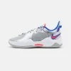 Nike Performance Herren PG 5 - Basketballschuh - Metallic Silver/hyper Royal/laser Crimson