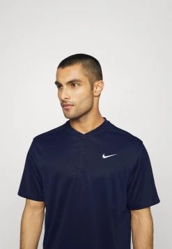 Nike Performance Herren BLADE SOLID - Sport T-shirt - Obsidian/white -Angebote Nike Store db9b1a26005143358207ce8aa0895030