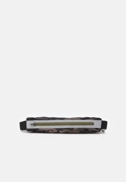 Nike Performance SLIM WAISTPACK UNISEX - Gürteltasche - Medium Olive/black/silver