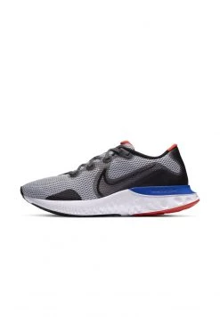 Nike Performance RENEW RUN - Laufschuh Neutral - Grey Fog/racer Blue/chile Red/black | Herren