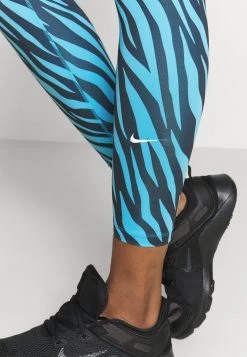 Nike Performance ONE 7/8 - Tights - Chlorine Blue/white | Damen -Angebote Nike Store dc0d64bae8de4ec682fe531666065e3f