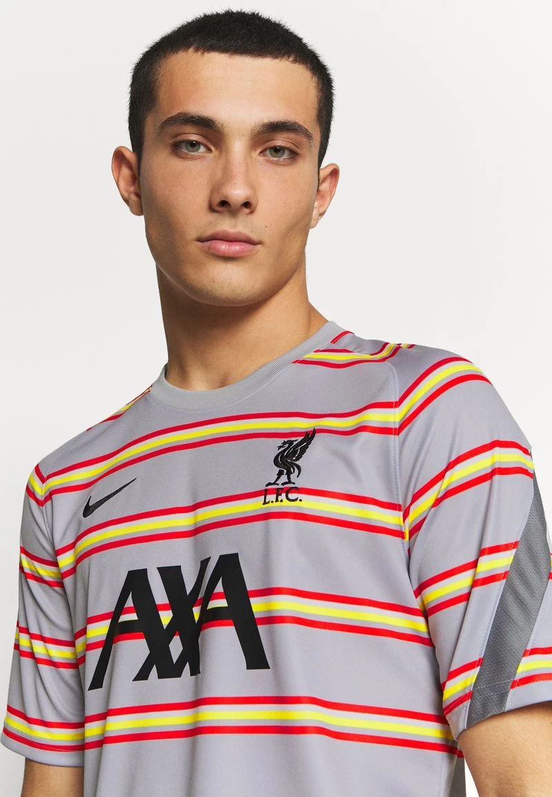 Nike Performance Herren LIVERPOOL FC - Fußball-Trikot - Wolf Grey/smoke Grey/black 4 Nike Performance Herren LIVERPOOL FC - Fußball-Trikot - Wolf Grey/smoke Grey/black – Bild 4