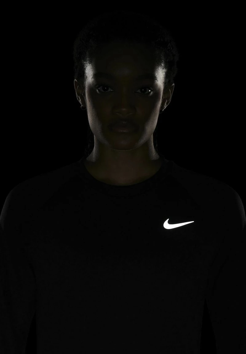 Nike Performance PACER CREW - Langarmshirt - Black/black | Damen 7 Nike Performance PACER CREW - Langarmshirt - Black/black | Damen – Bild 7