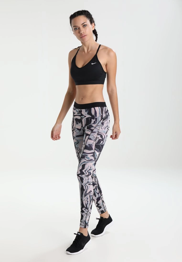 Nike Performance Damen INDY - Sport-BH Mit Leichter Stützkraft - Black/black/black/white 2 Nike Performance Damen INDY - Sport-BH Mit Leichter Stützkraft - Black/black/black/white – Bild 2