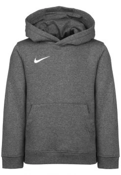 Nike Performance KAPUZENSWEATS FLC PARK20 PO - Kapuzenpullover - Charcoal Heater White | Unisex