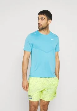 Nike Performance Herren RISE - Sport T-shirt - Chlorine Blue
