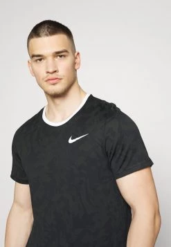Nike Performance Herren SUPERSET - Sport T-shirt - Black/white -Angebote Nike Store ddf84ce7a22942ac9d38808dfa530f43