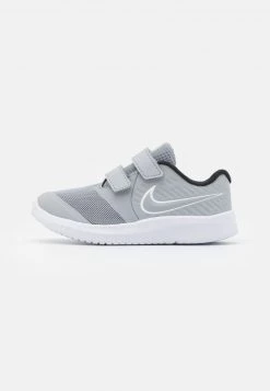 Nike Performance Kinder STAR RUNNER 2 UNISEX - Laufschuh Neutral - Wolf Grey/white/black/volt