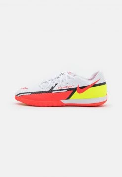 Nike Performance Unisex PHANTOM GT2 ACADEMY IC - Fußballschuh Halle - White/bright Crimson/volt